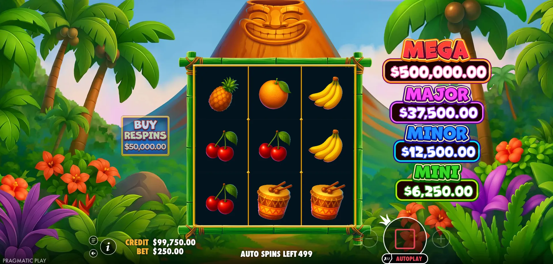 Super Tiki Strike Mobiilipelaaminen